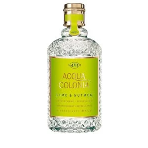Image of 4711 Acqua Colonia Lime & Nutmeg Eau De Cologne Unisex 170ml