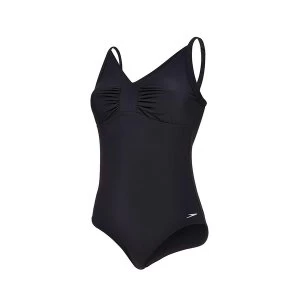 Image of Speedo Watergem 1 Piece Swimsuit Black 40"