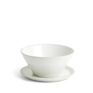 Image of Royal Doulton Urban Dining Bowl 16cm Plate/Lid 16.5cm 4PCS - White