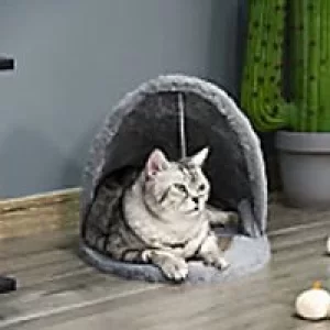 Image of PawHut Cat Bed D30-331 320 x 600 x 340 mm Grey
