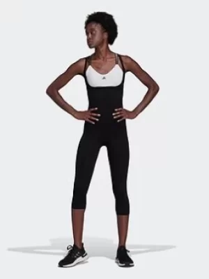 Image of adidas Formotion Strappy All in One, Black Size XS Women