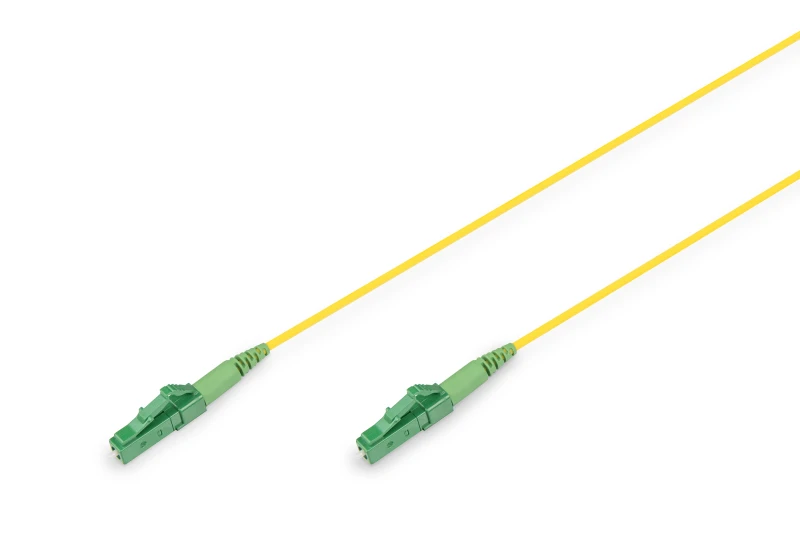 Image of Digitus Digitus DK-2933-03-APC-SX Fibreglass FO Cable [1x LC/APC 8° plug, LC APC plug - 1x LC APC plug, LC/APC 8° plug] 9/125 µ Singlemode 3m DK-2933
