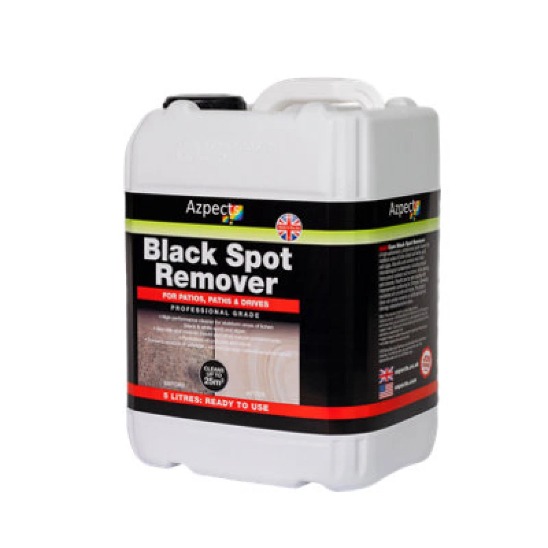 Image of Aspects Easy Black Spot Remover (5 Ltr) Azpects Algae Remover Preimum Brick And Patio Cleaner