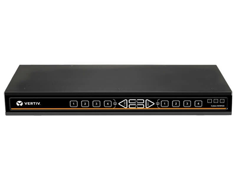Image of Vertiv Vertiv SCM185DPH-400 KVM switch Black SCM185DPH-400