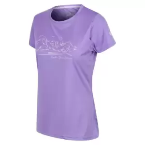 Image of Regatta Womens Fingal VI T-Shirt - LightAmethys