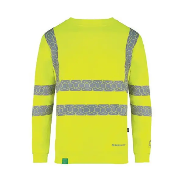 Image of Beeswift Envirowear Beeswift Envirowear High Visibility Sweatshirt Saturn Yellow 3XL EWCSSSY3XL