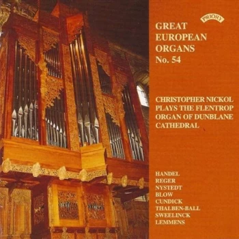 Image of Various - Great European Organs No. 54 - Dunblane CD