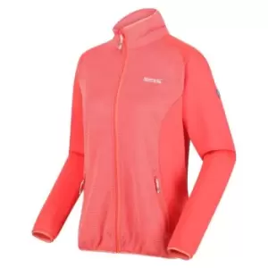 Image of Regatta Womens Highton II Full Zip Fleece - Orange