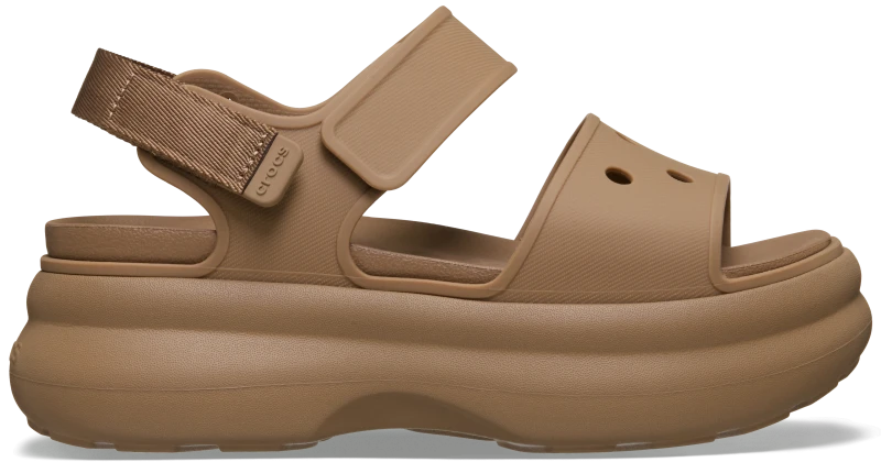 Image of Crocs Women Soho Y-Strap Sandals Sepia 4