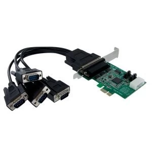 Image of 4 Port Native PCI Express RS232 Serial Adapter Card with 16950 UART