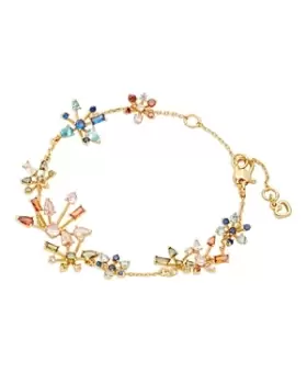 Image of kate spade new york Mixed Cubic Zirconia Firework Flower Line Bracelet