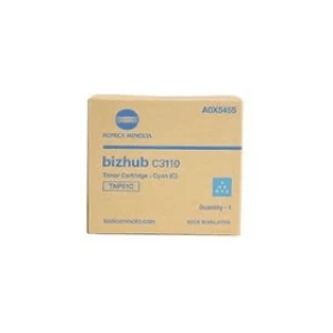 Image of Konica Minolta TNP51C Cyan Laser Toner Ink Cartridge