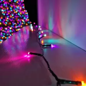 Image of Samuel Alexander - 720 LED 57.5m Premier SupaBrights Indoor Outdoor Christmas Multi Function Mains Operated String Lights with Timer in Rainbow