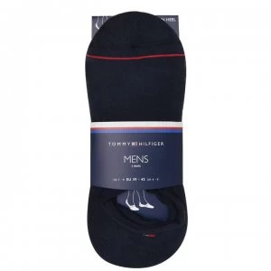 Image of Tommy Bodywear 2 Pack Icon Socks - Dark Navy 322