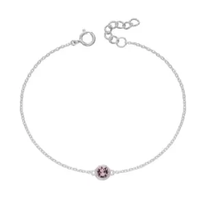 Image of JG Signature Silver June Birthstone Crystal Bracelet