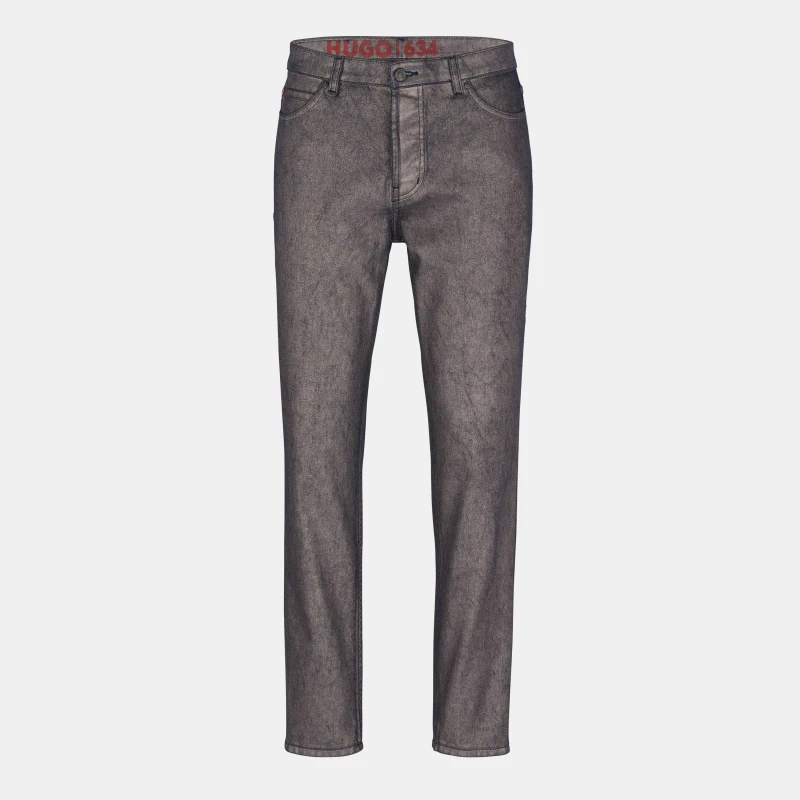 Image of Hugo Tapered Fit Slim Jeans Gry 960 male 31W R
