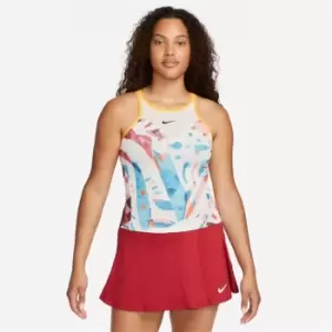 Image of Nike Dri-FIT Slam Womens Tennis Tank Top - White
