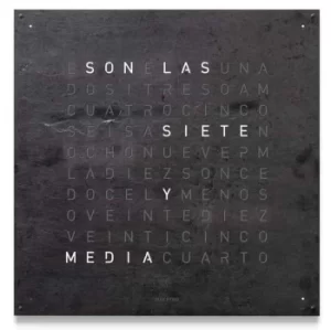 Image of QLOCKTWO Large Creators Edition Metamorphite Wall Clock 90cm