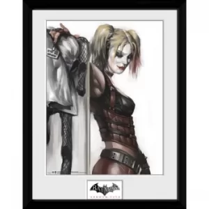 Image of Arkham City Harley Quinn Framed Collector Print