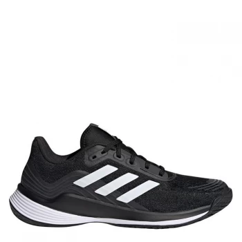 Image of adidas Novaflight Netball Shoes - Black/White