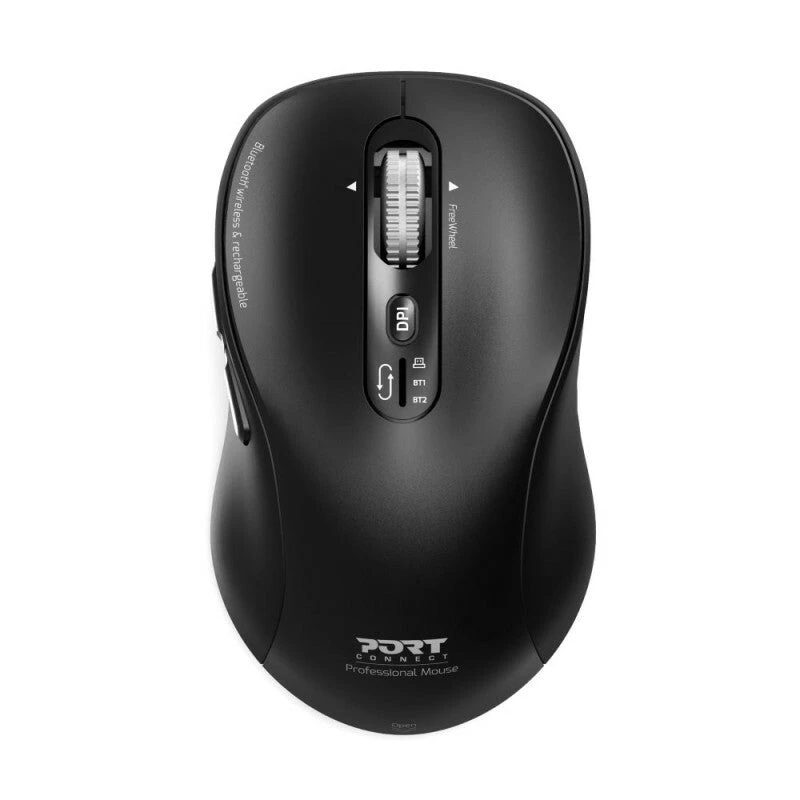 Image of PORT DESIGNS Port Designs 900707C mouse Home Right-hand RF Wireless + Bluetooth 3200 DPI 900707C