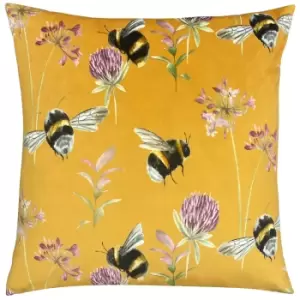 Image of Country Bee Garden Cushion Honey