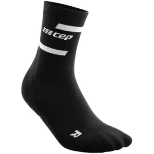 Image of Cep The Run Mens Mid Cut Compression Running Socks - Black