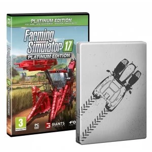 Image of Farming Simulator 17 Platinum Steelbook Edition PC Game