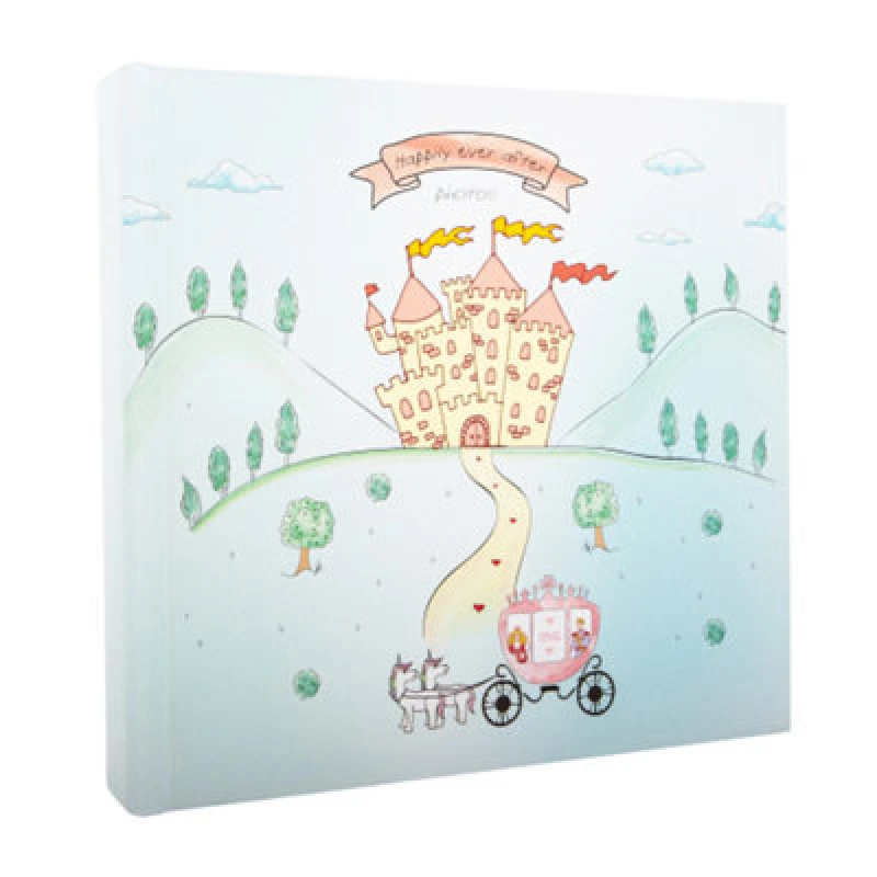 Image of Happy Homewares Modern Fairy Princess Themed Aqua Green Photo Album For Wedding Or Child
