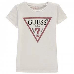 Image of Guess Short Sleeve t-shirt - White A000