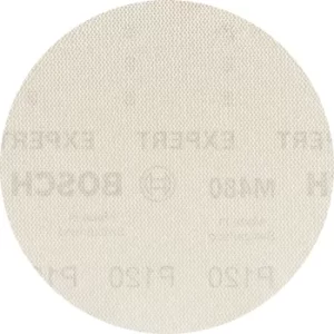 Image of Bosch Expert M480 150mm Net Abrasive Sanding Disc 150mm 120g Pack of 5