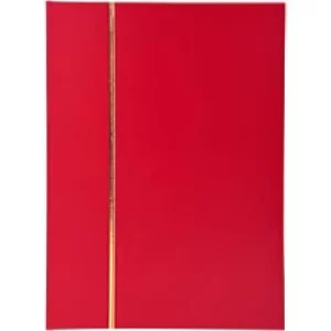 Image of Stamp Album Faux Leather Cover Red 64 pages