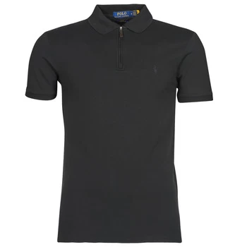 Image of Polo Ralph Lauren BATTYNA mens Polo shirt in Black - Sizes EU XXL,EU S,EU M,EU L,EU XL