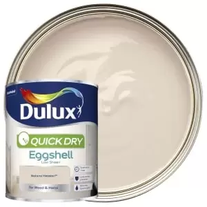 Image of Dulux Quick Dry Natural Hessian Eggshell Low Sheen Paint 750ml