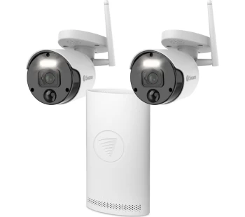 Image of SWANN SWNVK-500SD2-EU 4-Channel Full HD 1080p DVR Security System - 64GB SD card, 2 Cameras