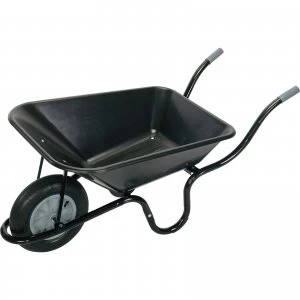 Image of Draper Plastic Tray Wheelbarrow 85l