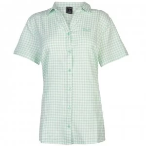 Image of Jack Wolfskin Kepler Shirt Ladies - Pale Mint Check