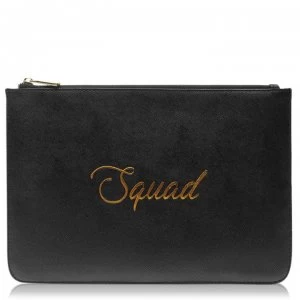 Image of Uncut Dress Bridal Makeup Bag - Black Sq