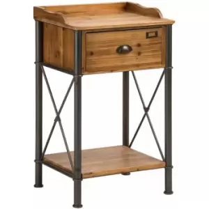 Image of Premier Housewares Foundry 1 Drawer Table
