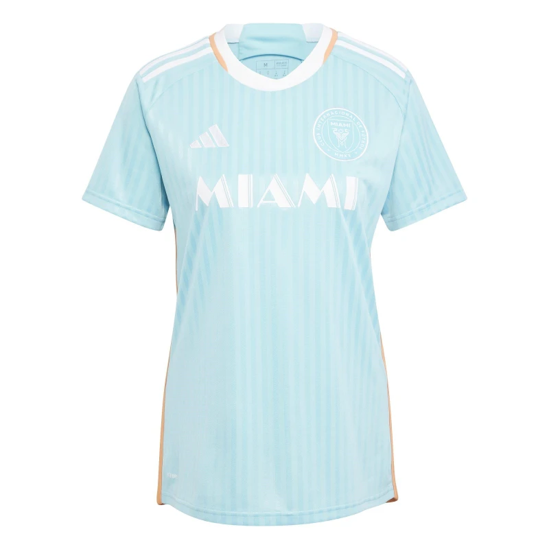 Image of adidas Inter Miami Third Shirt 2024 2025 Womens - Green Green XS