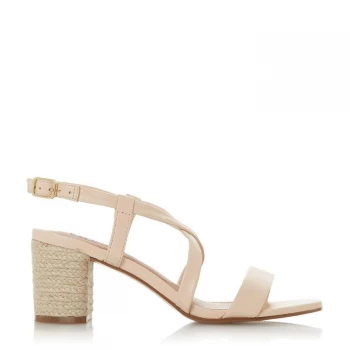 Image of Dune London Jude Heeled Sandals - Nude744