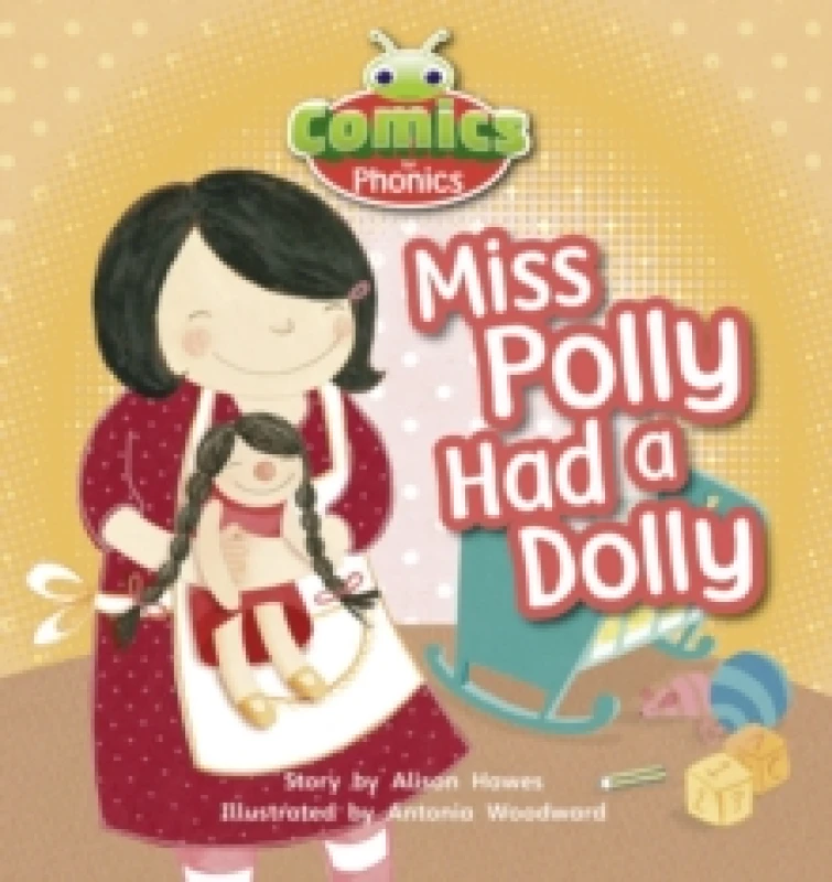 Image of Alison Hawes Bug Club Comics for Phonics Reception Phase 1 Set 00 Miss Polly Had A Dolly Book Multi unisex