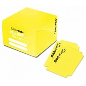 Image of Yellow Pro Dual Deck Box 180 Cards