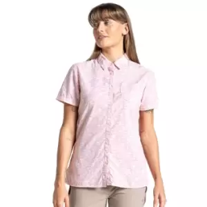Image of Craghoppers Womens NosiLife Tillia Short Sleeve Shirt 20 - Bust 44' (112cm)