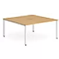 Image of dynamic Computer Desk Evolve Plus B2P14BCHW Beech 1400 mm x 1600 mm x 730 mm