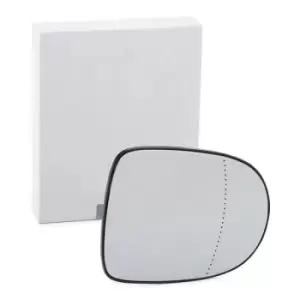 Image of TYC Wing Mirror Glass 328-0138-1 Side Mirror Glass,Mirror Glass RENAULT,Clio III Schragheck (BR0/1, CR0/1),TWINGO II (CN0_)