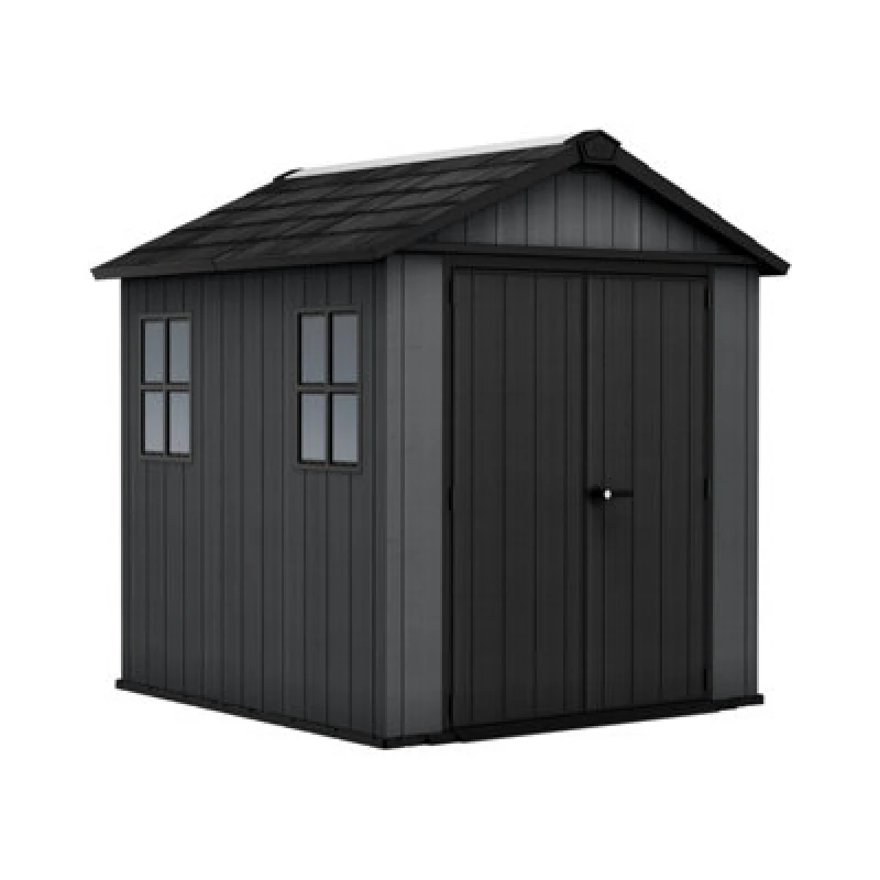 Image of Keter Newton Plus Shed 7.5x7ft Grey KET260263 TBK85078 TBK85078
