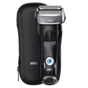 Image of Braun Series 7 7840s Wet & Dry Mens Electric Foil Shaver Black without Clean Renew cartridge