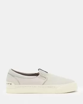 Image of AllSaints Slip Suede Low Top Trainers