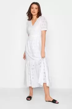 Image of Tall Broderie Dress